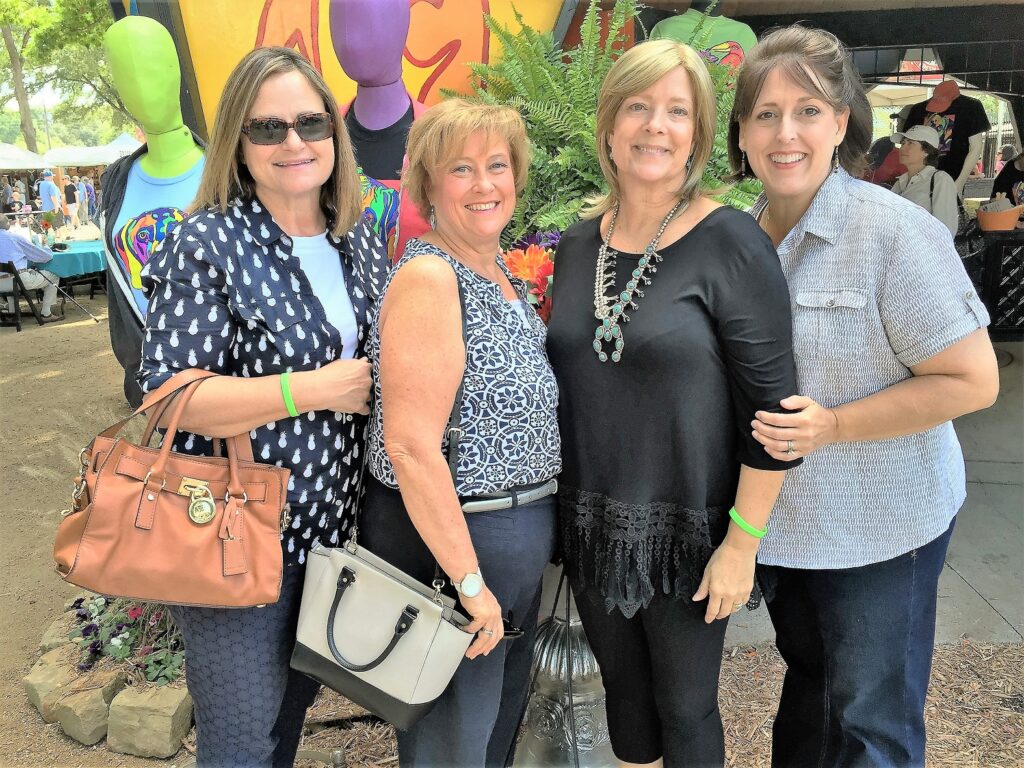Pictured left to right: Lisa Leininger, Nancy Lembke,

 Jane Fitzgerald and Laurie Calloway