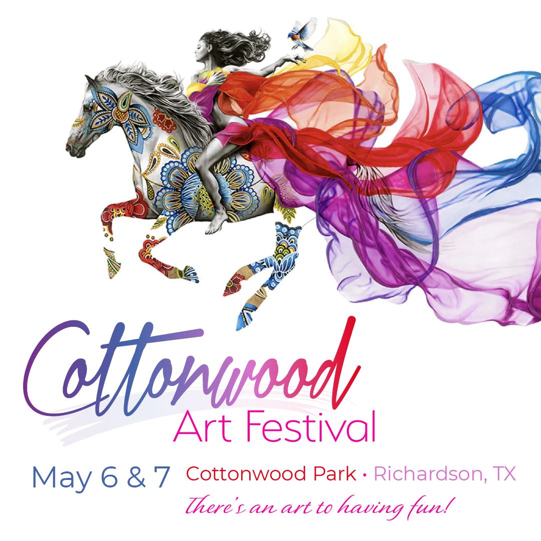 Karina Llergo featured artist for Cottonwood Art Festival in Richardson