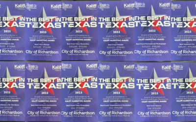 CITY OF RICHARDSON WINS BEST IN TEXAS MARKETING AWARDS FOR COTTONWOOD ART FESTIVAL