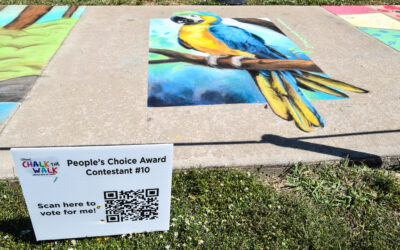 CHALK THE WALK SIDEWALK ART CONTEST WINNERS AND DESIGNS