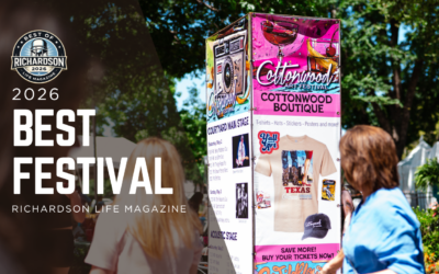 COTTONWOOD ART FESTIVAL NAMED BEST FESTIVAL IN RICHARDSON FOR 2026